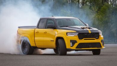 تتمتع شاحنة العضلات Ram Rumble Bee الجديدة بقوة 777 حصانًا وسرعة قصوى تبلغ 170 ميلاً في الساعة