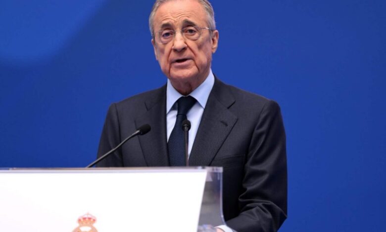 تصعيد جديد بين ريال مدريد وبرشلونة… بيريز يتّهم ويحذّر من أكبر فضيحة في تاريخ الدوري الإسباني