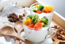 حلى كاسات فواكة صحي وخفيف للرجيم