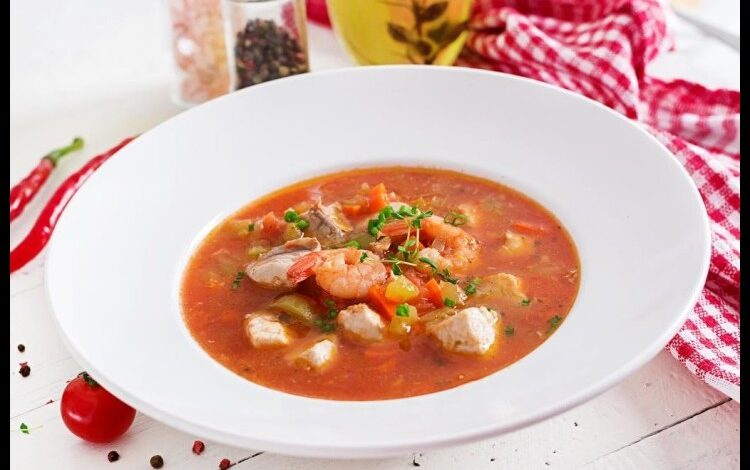 شوربة السي فود بأفضل طريقة