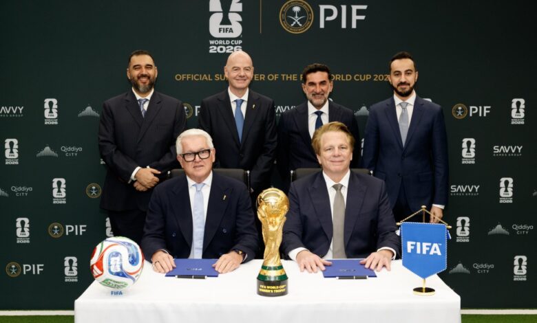 صندوق الاستثمارات العامة السعودي داعماً رسمياً لبطولة كأس العالم 2026