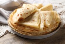 طريقة عمل عيش الكريب - وصفات الخبز -