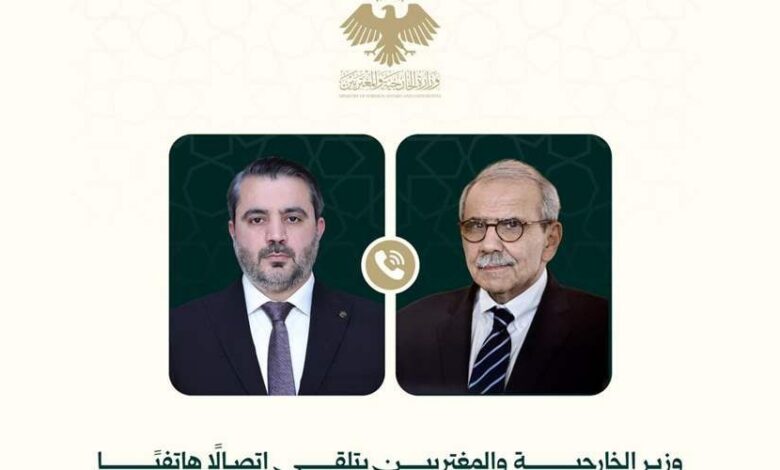 عاجل | اتصال بين الشيباني وسلام… تأكيد على استمرار الجهود لتأسيس لجنة التنسيق المشتركة بين البلدين