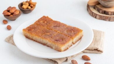 عاجل | البسبوسة بالسميد والزبادي