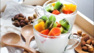 عاجل | حلى كاسات فواكة صحي وخفيف للرجيم