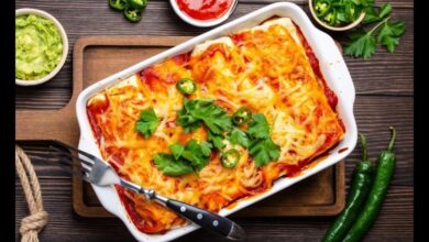 عاجل | طريقة عمل انشيلادا الدجاج المكسيكي – وصفات طبخ – وصفات دجاج