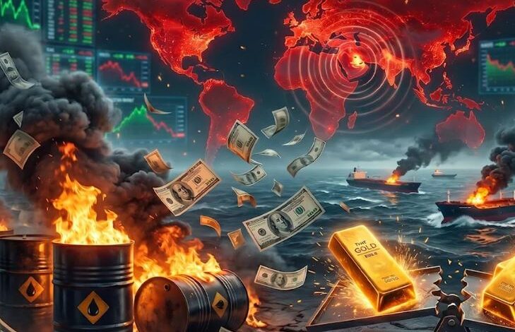عاجل | عودة إلى ثلاثية أسعار النفط والذهب والدولار الأميركي