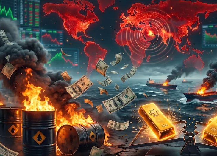 صورة مميزة: عاجل | عودة إلى ثلاثية أسعار النفط والذهب والدولار الأميركي