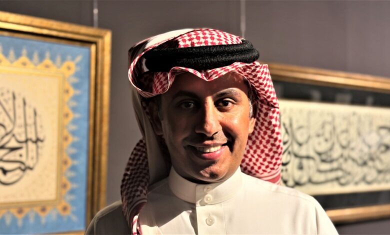 فهد المجحدي: "تجلي" تظاهرة فنية لمبدعي الخط العربي على مستوى العالم