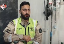 محمد حرب.. مسعف يواجه الموت لصناعة الحياة