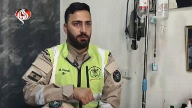 محمد حرب.. مسعف يواجه الموت لصناعة الحياة