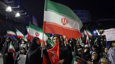 مظاهرة ايران