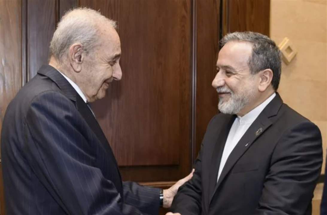 عاجل | اتصال بين رئيس مجلس النواب الاستاذ نبيه بري ووزير الخارجية الايراني عباس عرقجي – Shafaqna Lebanon - صورة مميزة صورة مميزة: عاجل | اتصال بين رئيس مجلس النواب الاستاذ نبيه بري ووزير الخارجية الايراني عباس عرقجي – Shafaqna Lebanon