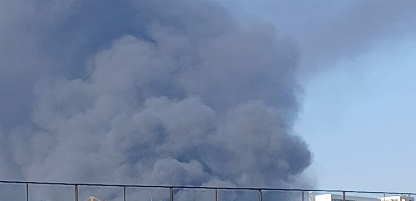 عاجل | حريق مستودع الإتصالات ربّما مفتعل وهذه هي الترجيحات - صورة مميزة صورة مميزة: عاجل | حريق مستودع الإتصالات ربّما مفتعل وهذه هي الترجيحات