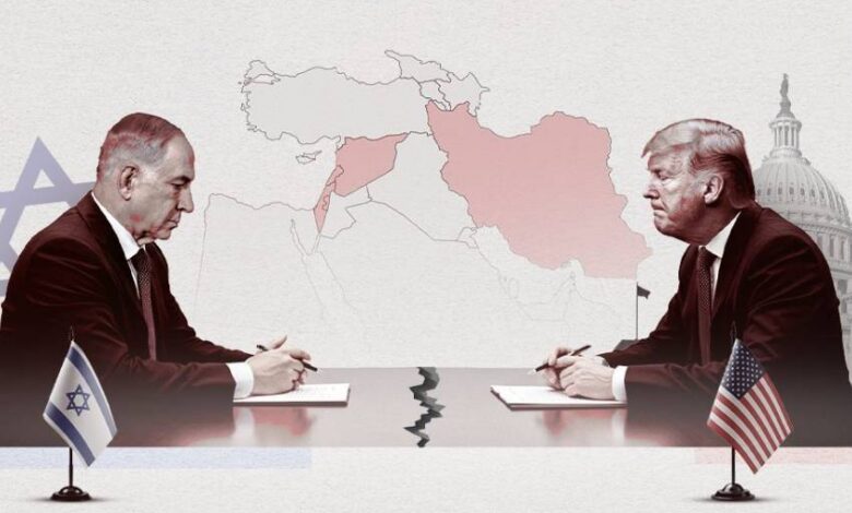 عاجل | أنماط التنسيق الأمريكي الصهيوني في الحرب الاقليمية