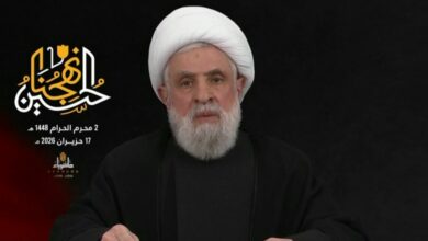 عاجل | الشيخ قاسم: لا وجود لمناطق صفراء أو حمراء وعلى ‘إسرائيل’ أن ترحل