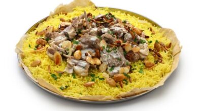 عاجل | طريقة عمل منسف أردني باللحم واللبن الجميد – وصفات طبخ