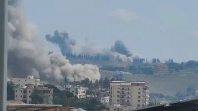 غارة اسرائيلية تستهدف النبطية جنوب لبنان