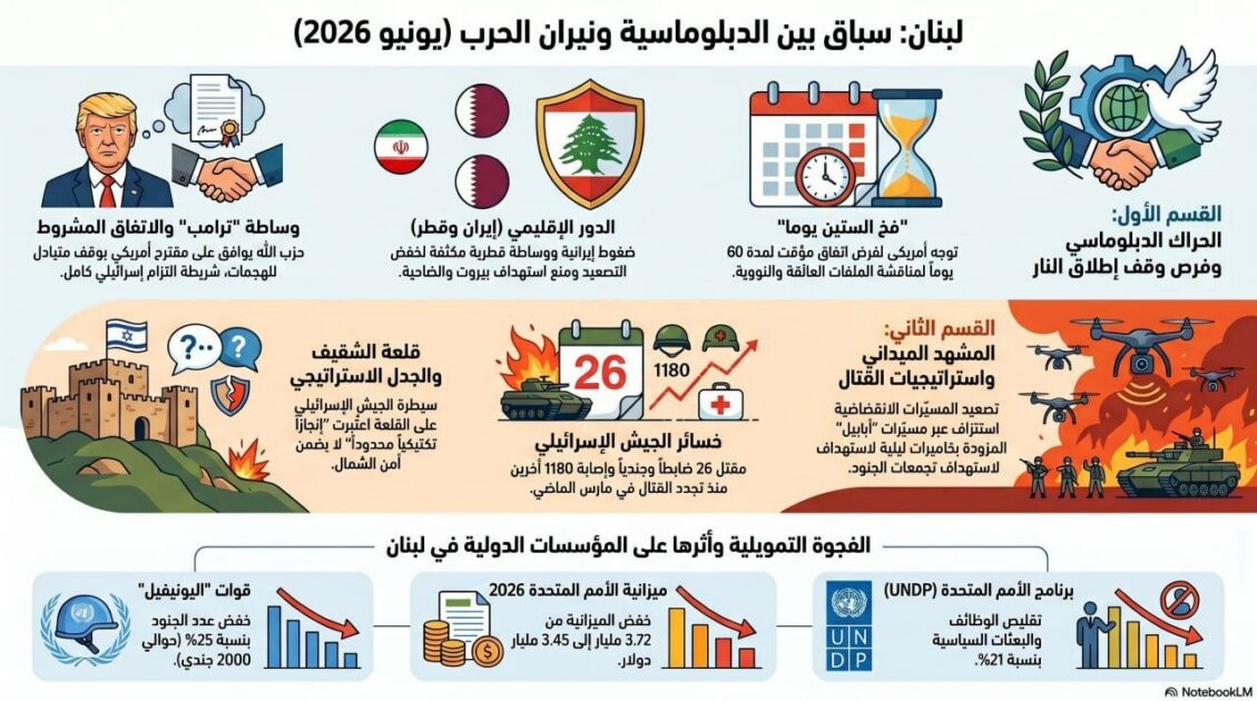 عاجل | لبنان، سباق بين الدبلوماسية ونيران الحرب - صورة مميزة صورة مميزة: عاجل | لبنان، سباق بين الدبلوماسية ونيران الحرب