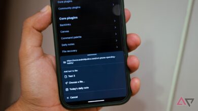 يبدو تطبيق الهاتف المحمول الخاص بشركة Obsidian غير مكتمل حتى تقوم بإضافة هذه المكونات الإضافية الخمسة للمجتمع