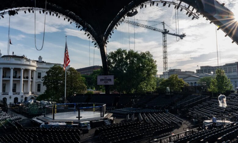 يستضيف البيت الأبيض نزال "UFC Freedom 250" بمناسبة عيد ميلاد ترامب الثمانين الليلة