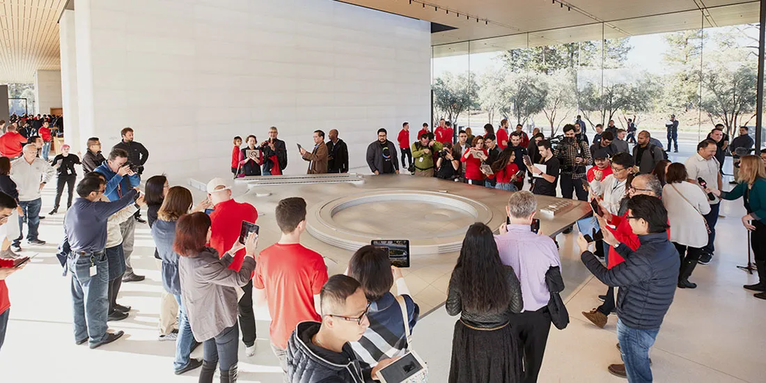 تم إغلاق مركز زوار Apple Park جزئيًا لإجراء تحسينات على