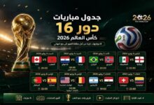 الحلم العربي والأمريكي يتواصل.. 8 مواجهات نارية في دور الـ16 بكأس العالم 2026