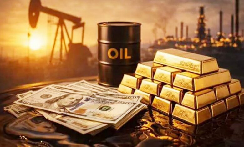 الذهب يواصل مكاسبه وسط بيانات وظائف ضعيفة وتراجع النفط