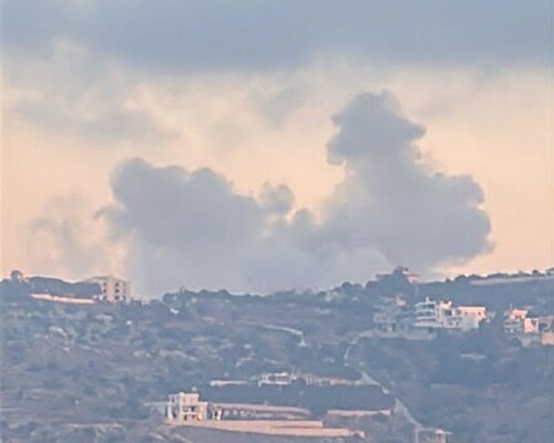 تفجير إسرائيلي في بلدة الطيري وإلقاء قنابل مضيئة في أجواء بلدة بيت ياحون - Shafaqna Lebanon