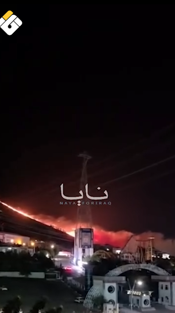 عاجل | حرائق واسعة النطاق تتواصل في السليمانية بالعراق، عقب غارة جوية بطائرة مسيرة استهدفت مقرًا للانفصاليين - صورة مميزة صورة مميزة: عاجل | حرائق واسعة النطاق تتواصل في السليمانية بالعراق، عقب غارة جوية بطائرة مسيرة استهدفت مقرًا للانفصاليين