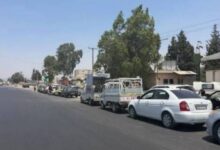 طوابير طويلة أمام محطات الوقود في سوريا