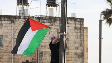 عاجل | جدل في إسرائيل بعد ظهور العلم الفلسطيني على واجهة شركة مياه عامة