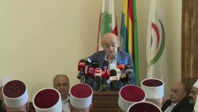 عاجل | جنبلاط: اتفاق الاطار هو اتفاق احادي املته اسرائيل على فريق لبناني في الخارج والداخل