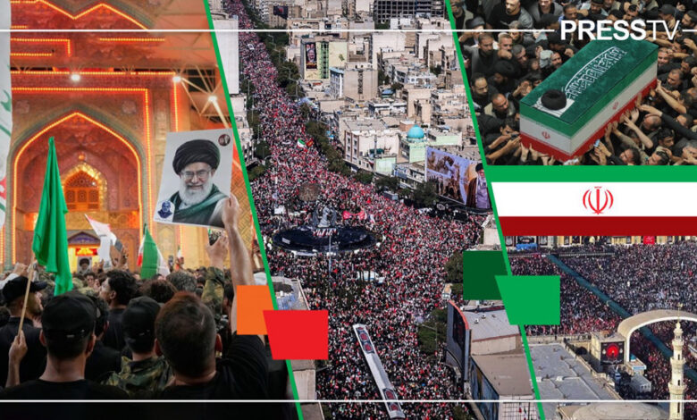 عاجل | في جنازة آية الله خامنئي، شاهدت روح إيران من خلال الحزن والشعر والكرامة التي لا تتزعزع
