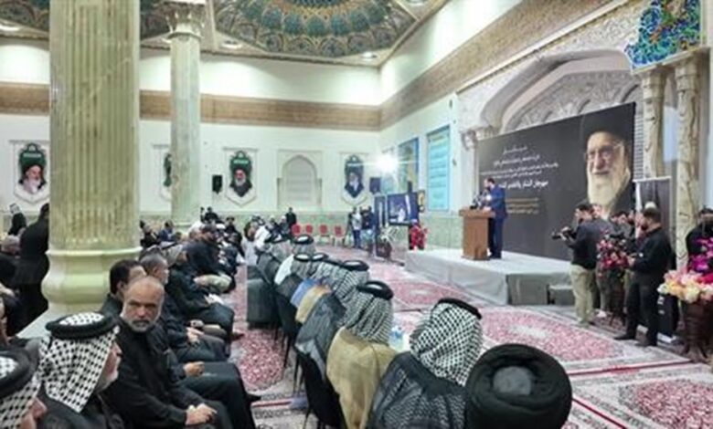 عاجل | “مهرجان الشكر والعرفان” في النجف الأشرف تقديرًا للمشاركة المليونية في تشييع الامام الشهيد السيد علي الخامنئي