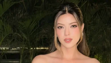 عاجل | ميرنا جميل بفستان أحمر جريء.. كيف نسقته؟