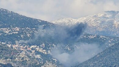 قصف مدفعي على دير سريان وقنبلة صوتية عند أطراف عيتا الجبل