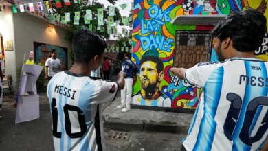كولكاتا تغني لميسي مع انتشار حمى كأس العالم | كأس العالم 2026