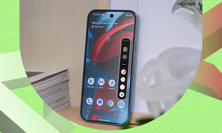 لقد استبدلت أدوات Pixel المدمجة بتطبيق الشريط الجانبي هذا