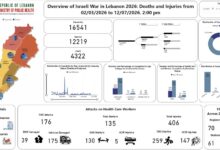 وزارة الصحة في الحصيلة الإجمالية للعدوان: 4322 شهيدا و 12219 جريحا - Shafaqna Lebanon