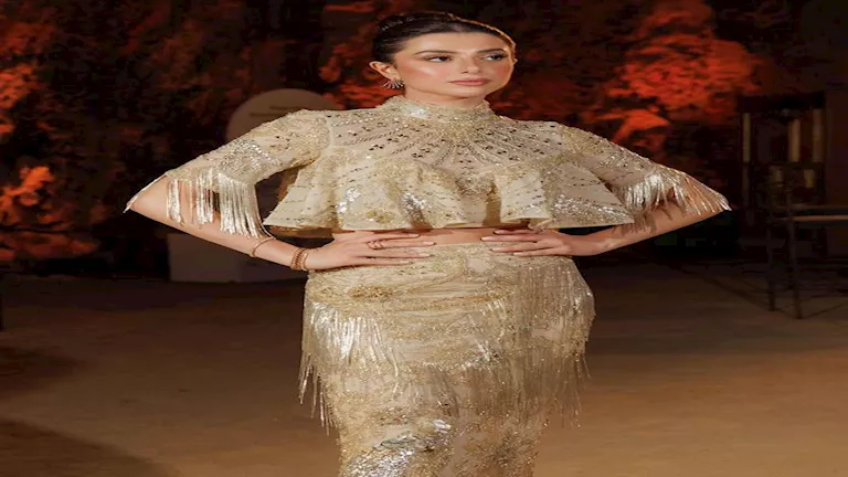 إطلالة ملكية ماريتا الحلاني تتألق في زفاف شقيقتها دانا