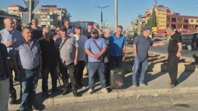 اعتصام لمتقاعدي الأسلاك العسكرية والمدنية في دورس وتهديد بالتصعيد الشامل - Shafaqna Lebanon