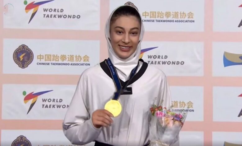 الإيرانية مرادي تحصل على الميدالية الذهبية في بطولة العالم المفتوحة للتايكوندو للسيدات في تاييوان 2026