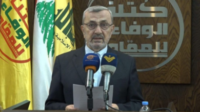 الوفاء للمقاومة تدعو السلطات اللبنانية للانسحاب من جولات التفاوض مع الاحتلال