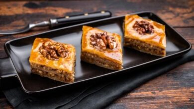 حلوى البقلاوة بالجوز