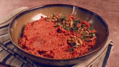 سلطة المحمرة الشامية