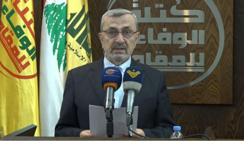 عاجل | الوفاء للمقاومة تدعو السلطات اللبنانية للانسحاب من جولات التفاوض مع الاحتلال