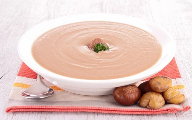 عاجل | شوربة الكستناء بالكريمة