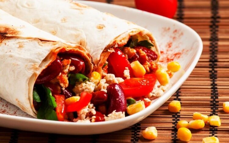 عاجل | طريقة عمل بوريتوس الدجاج المكسيكي – وصفات دجاج – السندويشات – ساندويشات ساخنة