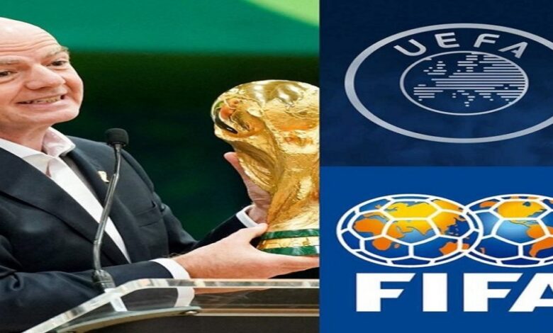 عاجل | “كأس العالم ليست للبيع”.. مشروع إنفانتينو يفجر أكبر أزمة في تاريخ الفيفا وأوروبا تهدد بالمقاطعة
